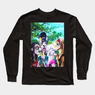 Save the Drama for Your Llama Long Sleeve T-Shirt